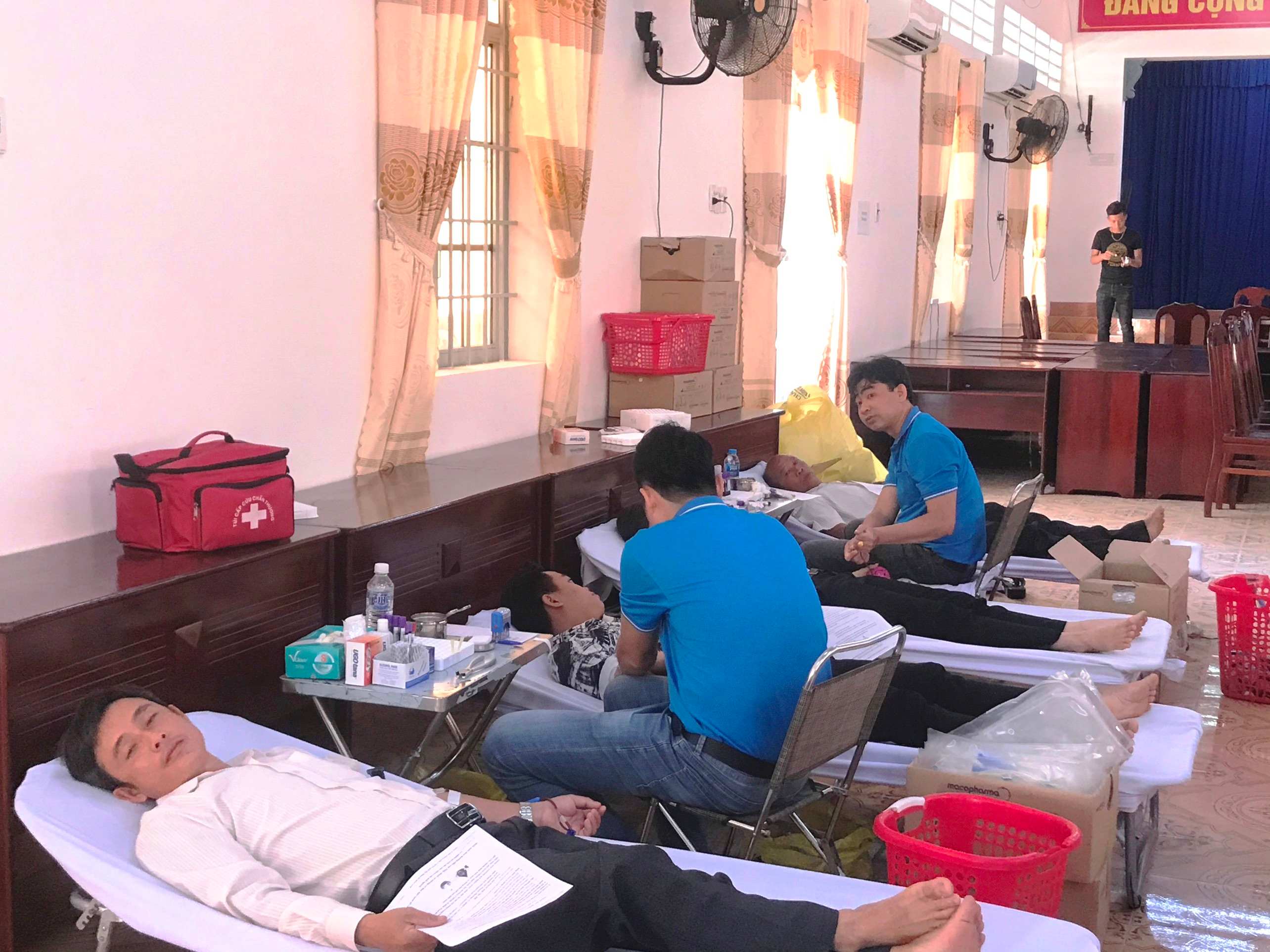 Huyện Dương Minh Châu: Tổ chức hiến máu tình nguyện đợt V năm 2020